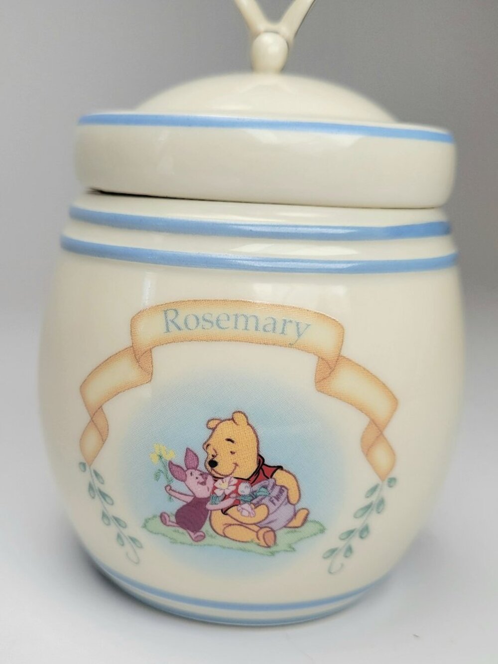 Lenox Disney Winnie the Pooh Collection Pantry Spice Jar - Rosemary 3.5"